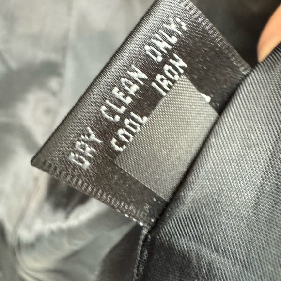 Lafayette 148 Size 4 Wool Silk Pant Suit Black White Career Jacket 2 Piece - Picture 8 of 12